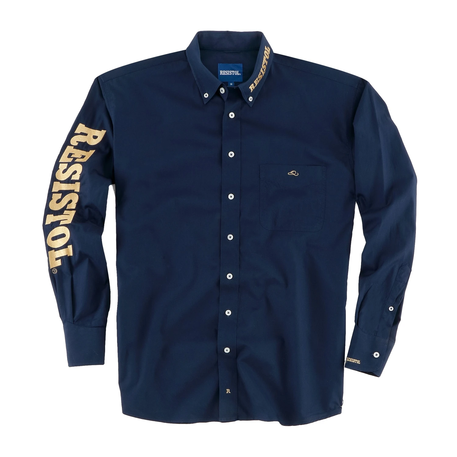 Camisa Resistol Marketing Navy 2 Camisa Resistol Marketing Navy - Image 2