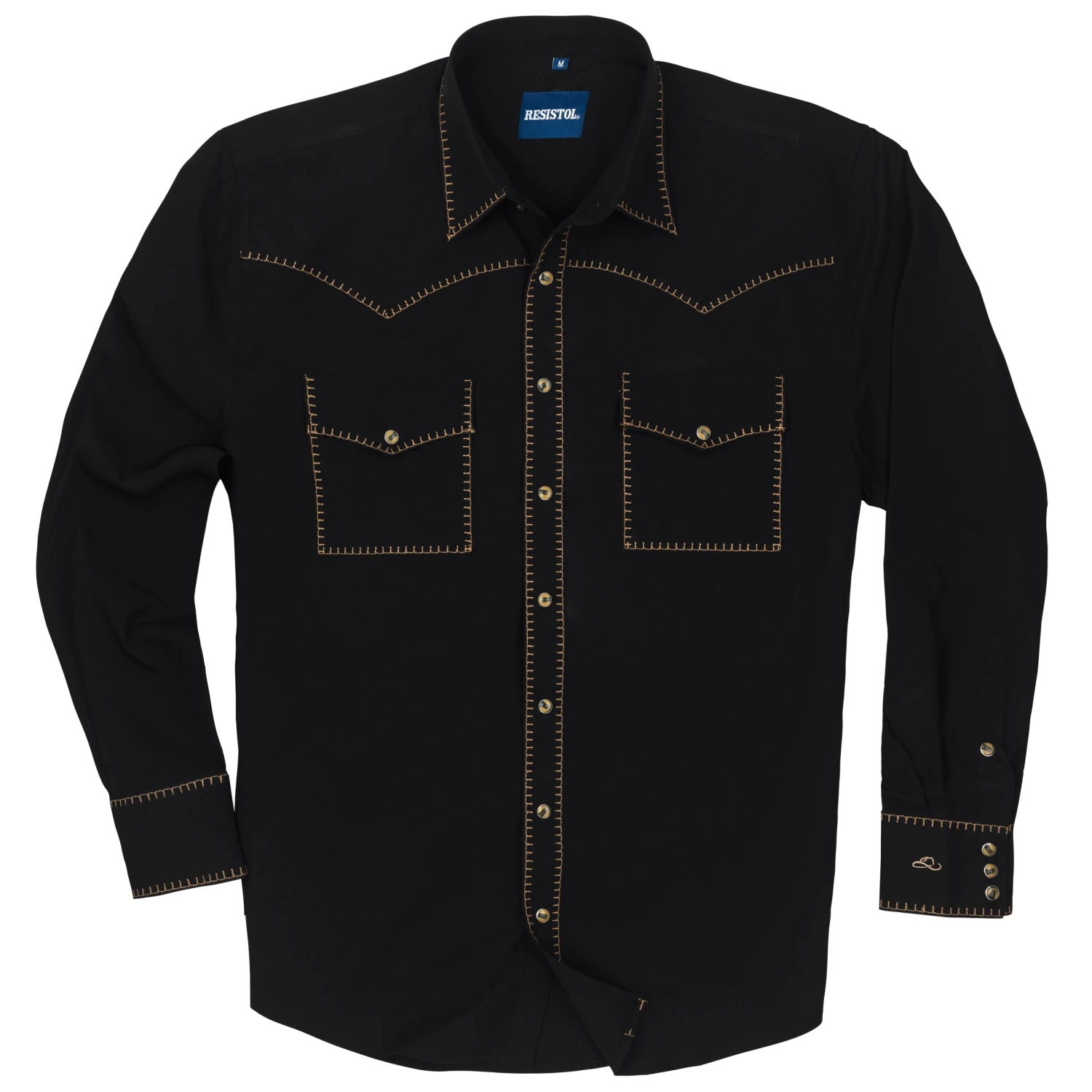 Camisa Resistol Jett Black 1 Camisa Resistol Jett Black