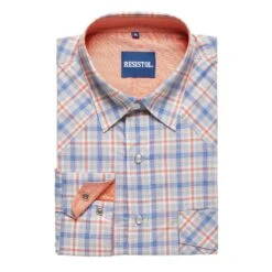 Camisa Resistol Criollo Snap Purple Plaid