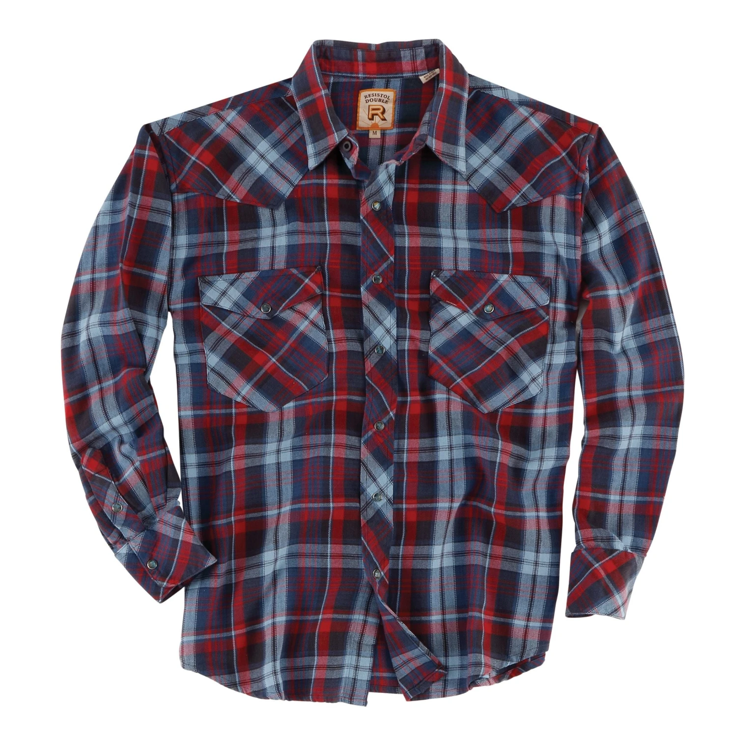 Camisa Resistol Ray Hubbard Plaid 1 Camisa Resistol Ray Hubbard Plaid