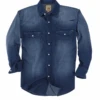 Camisa Resistol Rawlins Dark Denim