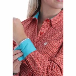 Camisa Cinch Para Dama Mod MSW9164151 5 Camisa Cinch Para Dama Mod MSW9164151 -Resistol Shop msw9164151 5 62 detail