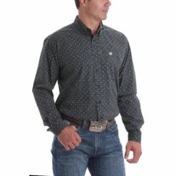 Camisa Cinch Mod MTW1105064 -Resistol Shop mtw1105064 2148 detail